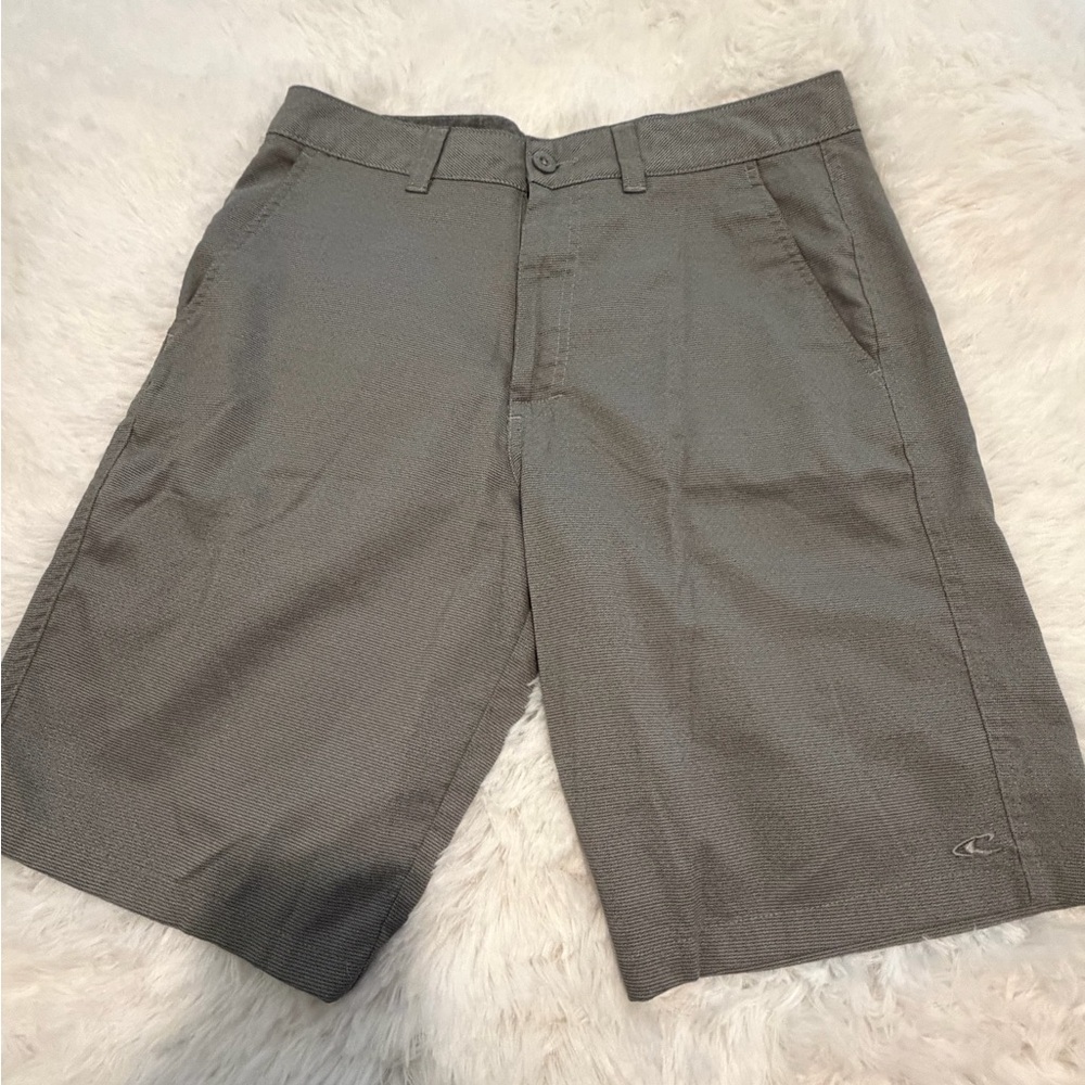 O'Neill Men's Gray Flat Front Shorts